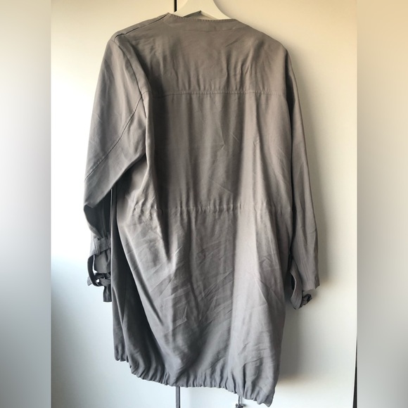 Lightweight Grey Coat New look size 14 - Picture 4 of 4